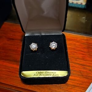CZ earrings